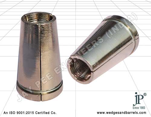 Pre Tensioning Wedges Post Tensioning Wedges manufacturers exporters in India Punjab Ludhiana