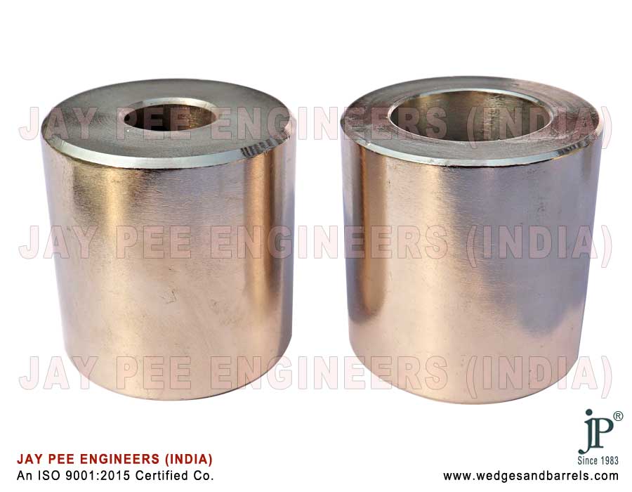 Pre Post Stressing Wedges Barrels Manufacturers Exporters in India Punjab Ludhiana