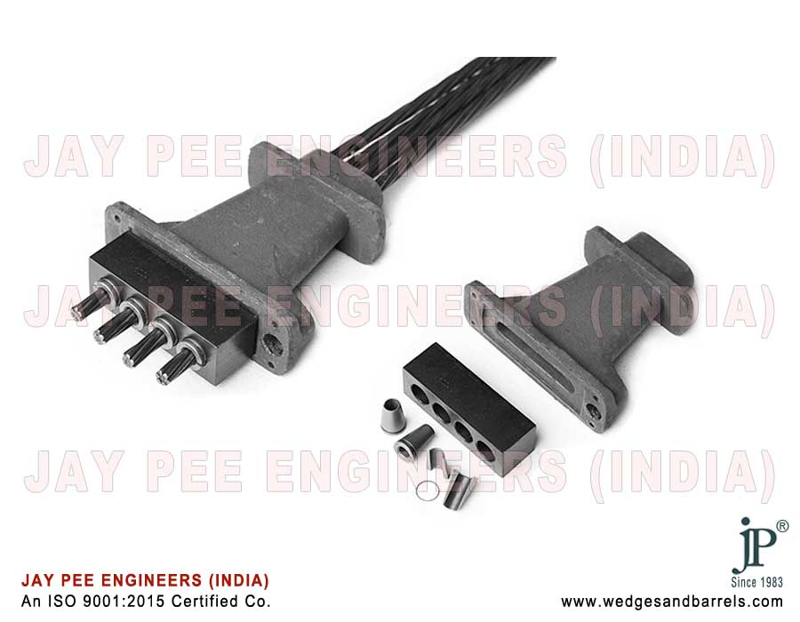 Post Tension Flat Anchor Head Block Plates Manufacturers Exporters in India Punjab Ludhiana