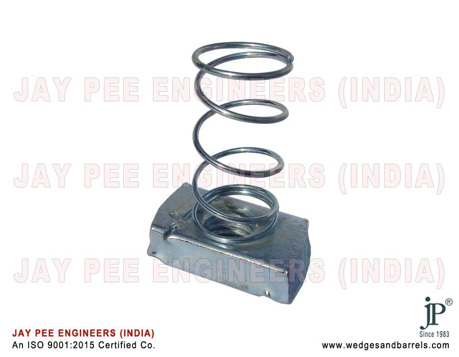 Spring Channel Nut Manufacturers Exporters in India Punjab Ludhiana