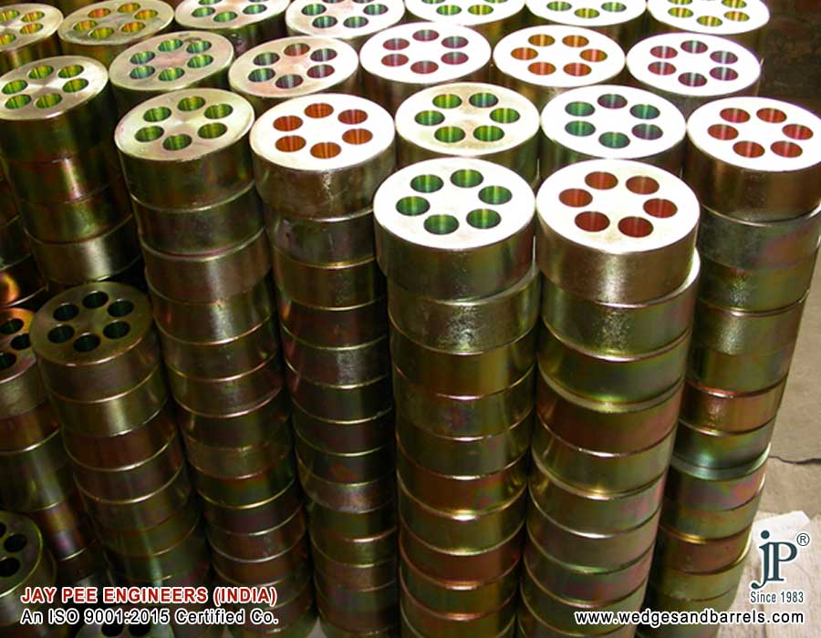 Prestressed Post Tensioning Wedges and Barrels manufacturing company Infrastructure in India Punjab Ludhiana