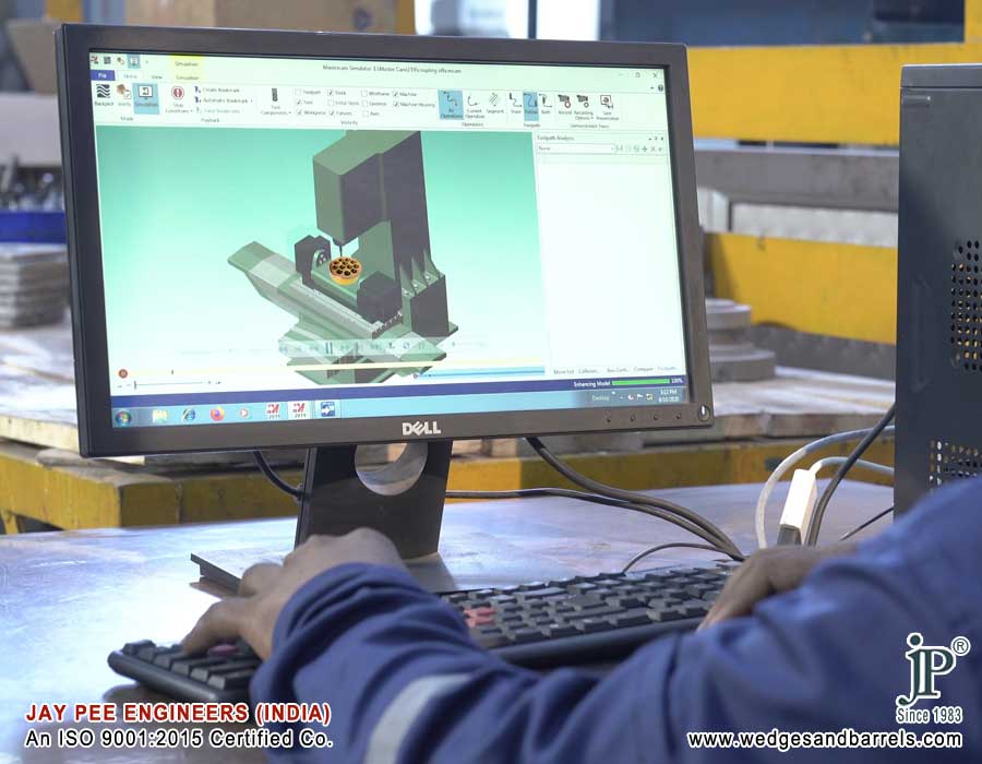 Prestressed Post tensioning Wedges and Barrels Quality Testing