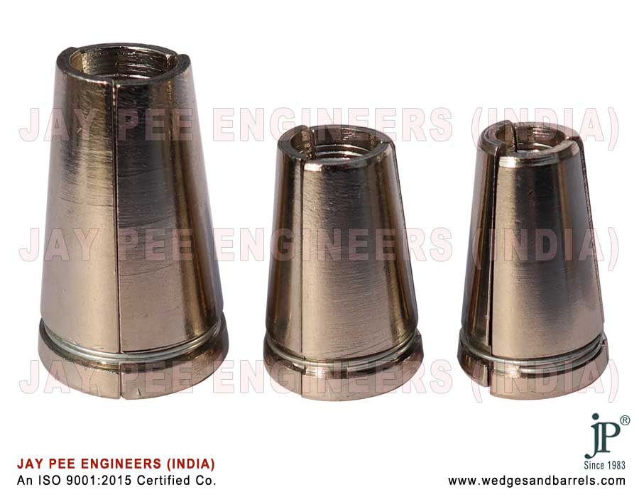 Post Stressing Wedges Grip Fasteners Manufacturers Exporters in India Punjab Ludhiana