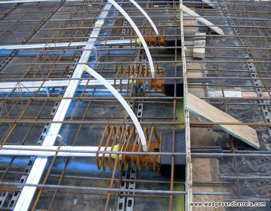 Prestressed Post Tentioning Products Applications Use