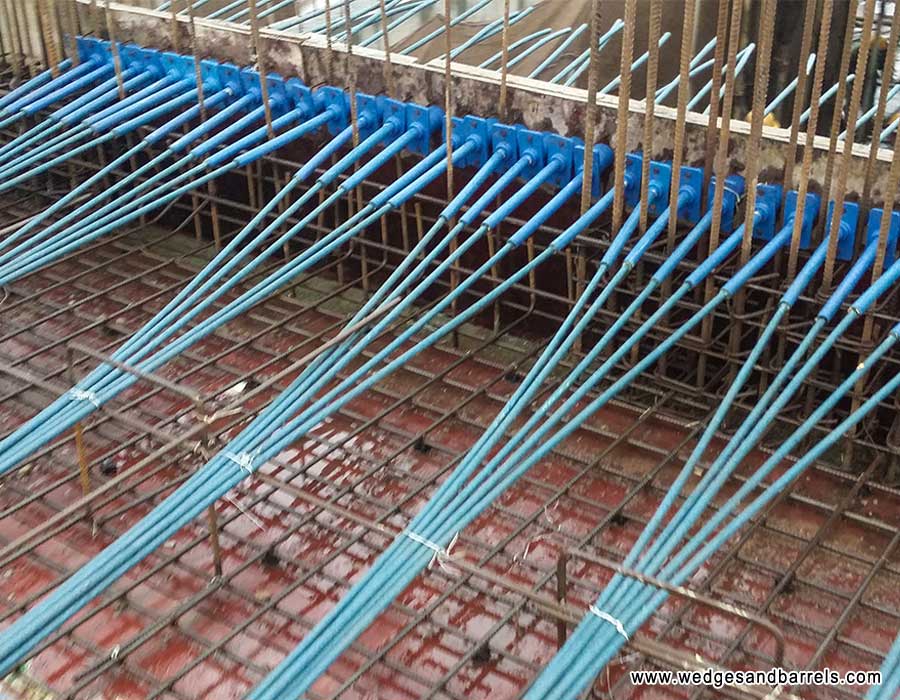 Prestressed Post Tentioning Products Applications Use